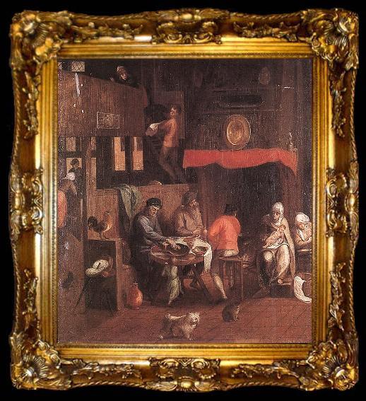 framed  MOSTAERT, Gillis Netherlandish Household sg, ta009-2